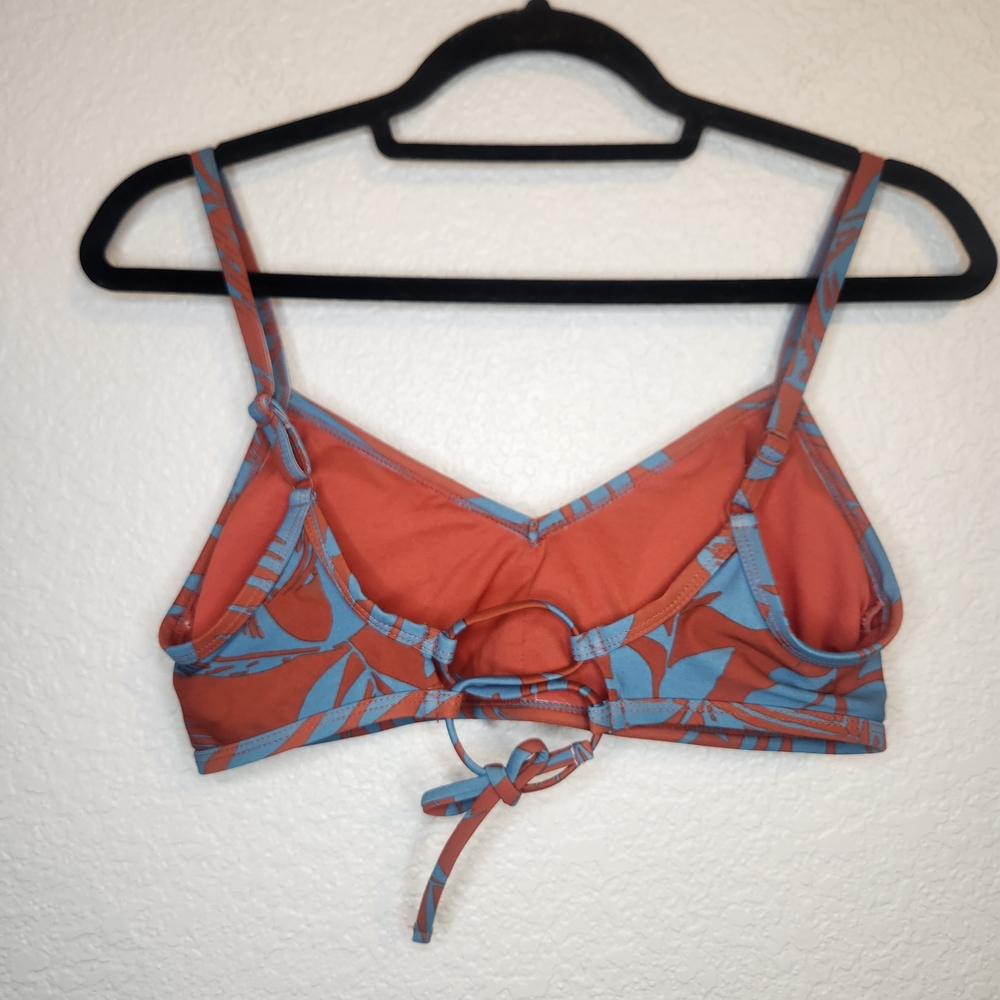 Kona Sol Women's Bralette Bikini Top Multicolor Floral Tropical Print S - Picture 11 of 13